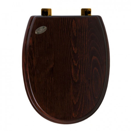 Сиденье с крышкой SIMAS ARCADE цвет орех бронза AR005BR