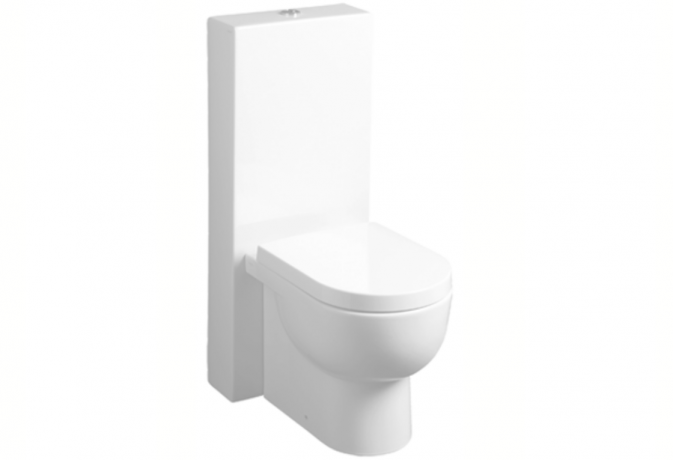 Унитаз SIMAS E-Line напольный приставной цвет белый EL01