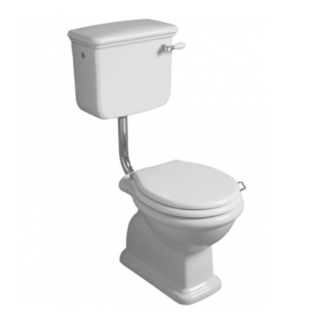 Унитаз SIMAS LANTE напольный приставной или к бачку с горизонтальным сливом цвет белый LA02