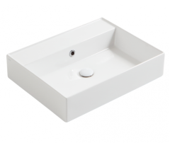 Раковина SIMAS AGILE подвесная или накладная без отверстий цвет белый AG61.0