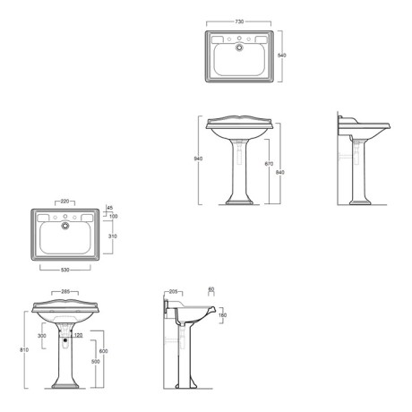 Пьедестал SIMAS ARCADE напольный цвет белый AR805