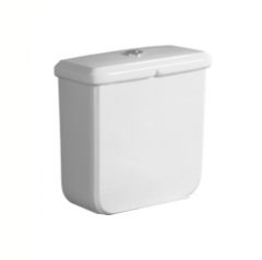 Бачок SIMAS ARCADE на чашу унитаза моноблок в комплекте с механизмом слива цвет белый золото AR822/D21ORO