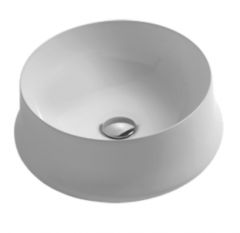 Раковина SIMAS SHARP накладная без отверстий цвет белый SH02