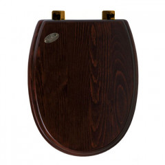 Сиденье с крышкой SIMAS ARCADE цвет орех бронза AR005BR