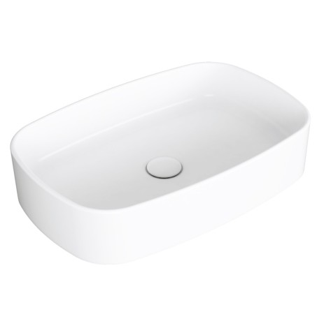 Раковина SIMAS FOLIO накладная без отверстий цвет белый FO04