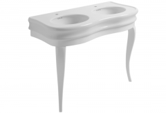 Консоль SIMAS LANTE напольная деревянная цвет белый LAM120