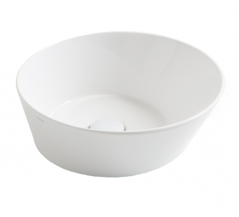 Раковина SIMAS WAVE накладная без отверстий цвет белый WA01
