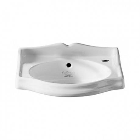 Раковина SIMAS ARCADE подвесная с одним отверстием слева со спинкой цвет белый AR035SX