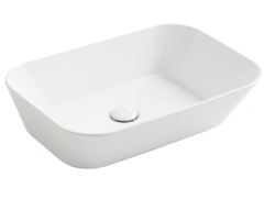Раковина SIMAS WAVE накладная без отверстий цвет белый WA04