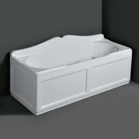 Ванна SIMAS прямоугольная 180х80см без гидромассажа, (без каркаса и слива-перелива), цвет белый