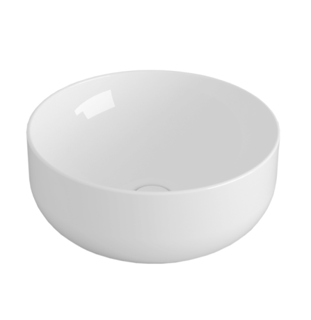 Раковина SIMAS BALLOON накладная без отверстий цвет белый BA01