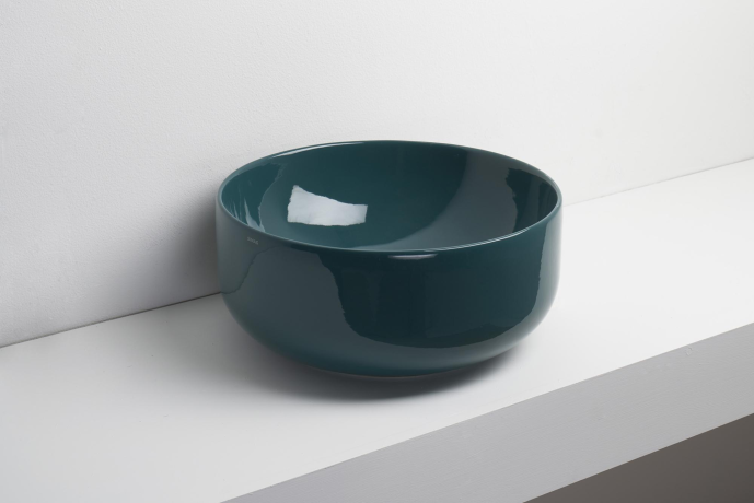 Раковина SIMAS BALLOON накладная без отверстий цвет белый BA01