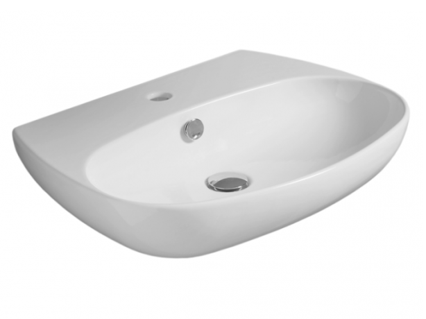 Раковина SIMAS VIGNONI подвесная или накладная с одним отверстием цвет белый VI10