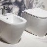 Унитаз SIMAS JUNIPER напольный приставной безободковый цвет белый JU01
