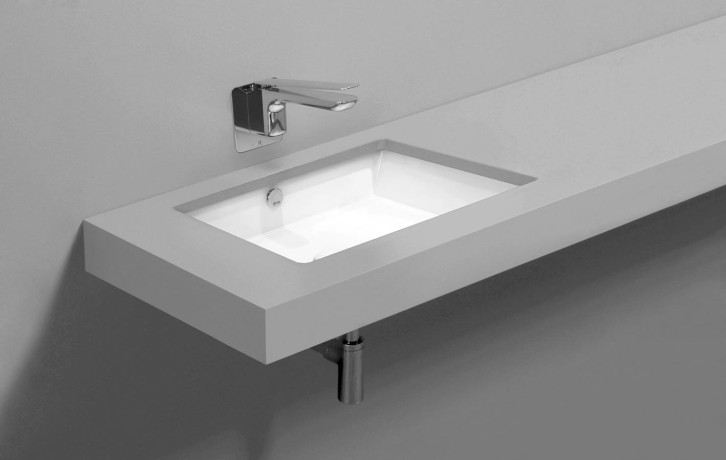 Раковина SIMAS AGILE под столешницу без отверстий цвет черный S60.NE