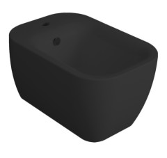 Биде SIMAS HENGES подвесное с одним отверстием цвет черный матовый HE19/F85.NM