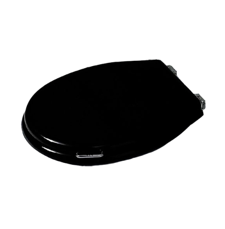 Сиденье с крышкой SIMAS LANTE с микролифтом цвет черный LA006.NE