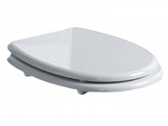 Сиденье с крышкой SIMAS LONDRA цвет белый бронза LO003SBR