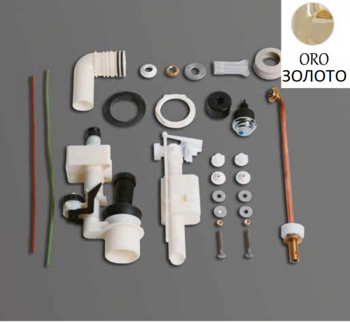 Механизм слива SIMAS для моноблочного бачка D25ORO