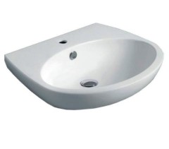 Раковина SIMAS BORMIO подвесная с одним отверстием цвет белый BR10