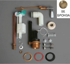 Механизм слива SIMAS для моноблочного бачка с боковой ручкой смыва D24BR